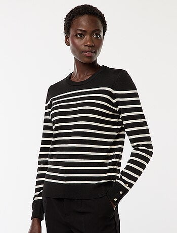 Pullover in maglia (leggero scollo tondo
