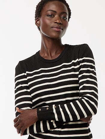 Pullover in maglia (leggero scollo tondo