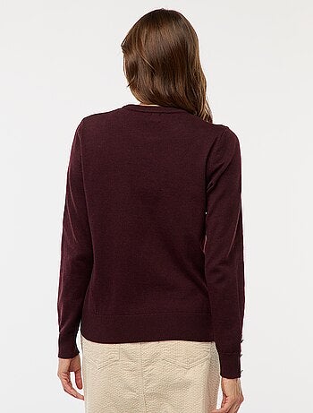 Pullover in maglia (leggero scollo tondo