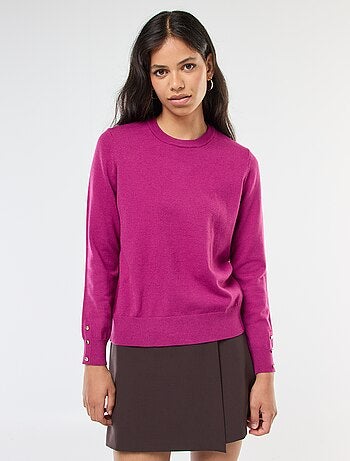 Pullover in maglia (leggero scollo tondo