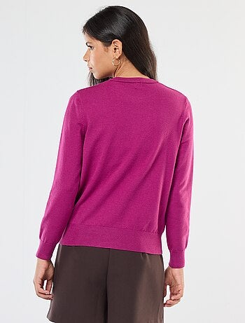 Pullover in maglia (leggero scollo tondo