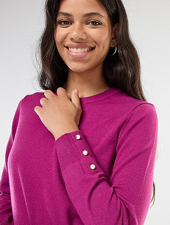 Pullover in maglia (leggero scollo tondo