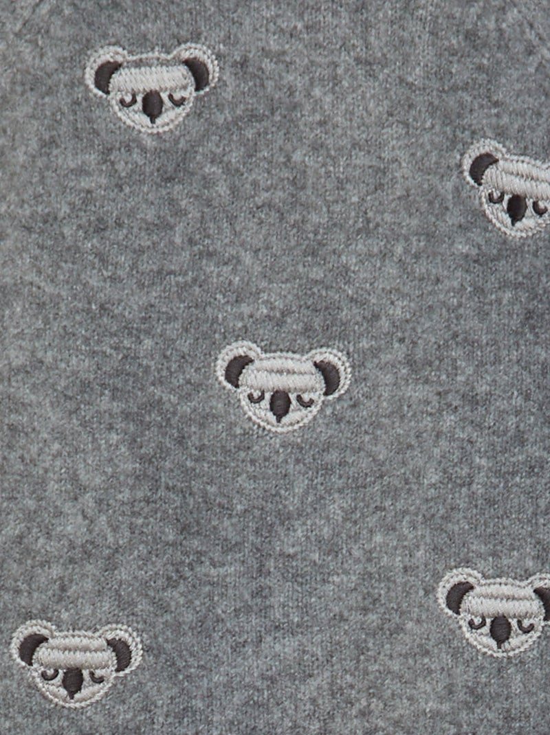 Pullover in maglia morbida GRIGIO - Kiabi