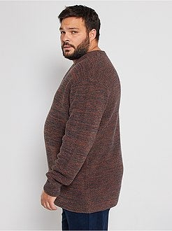 Pullover in maglia mouliné - Kiabi