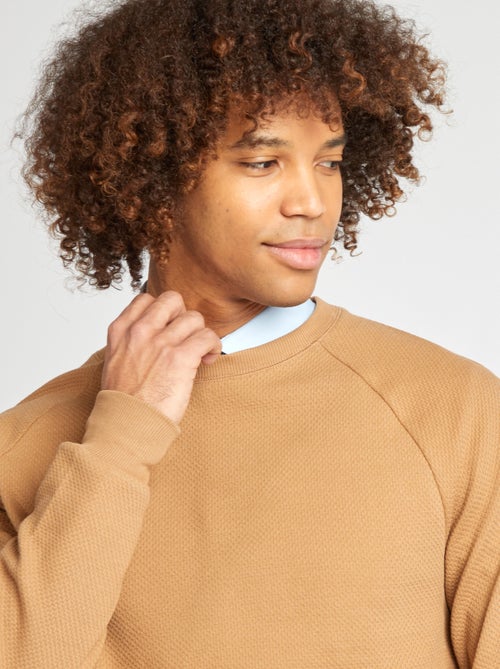 Pullover in maglia piqué - Kiabi