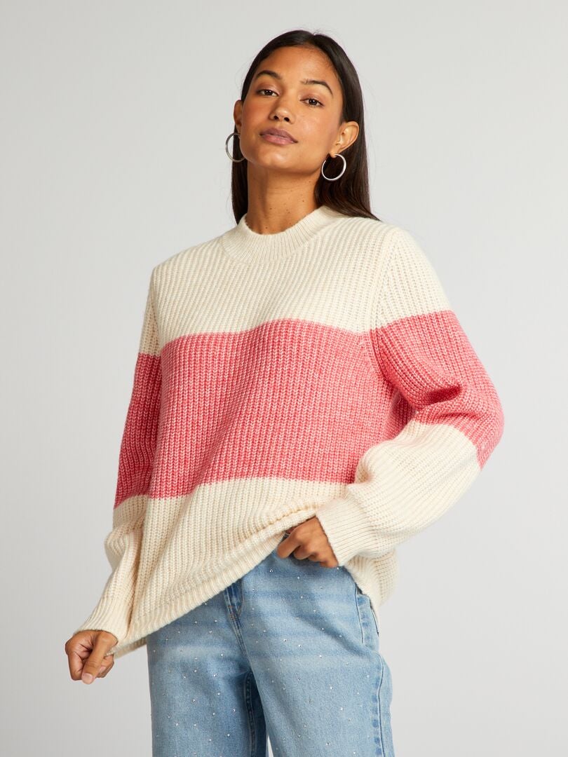 Maglione In Maglia Fine A Tinta Unita Con Scollo Rotondo - Verde - Uomo - 20.00 - Foto 4