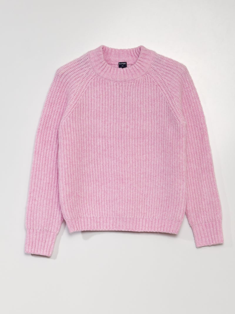 Pullover in maglia ROSA - Kiabi