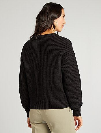 Pullover in maglia spessa