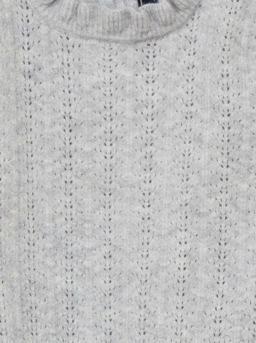 Pullover in maglia traforata - Kiabi