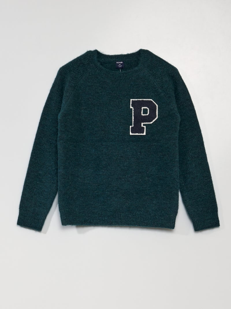 Pullover in maglia VERDE - Kiabi