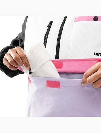 Pullover in pile a mezza zip donna donna vinicunca-w