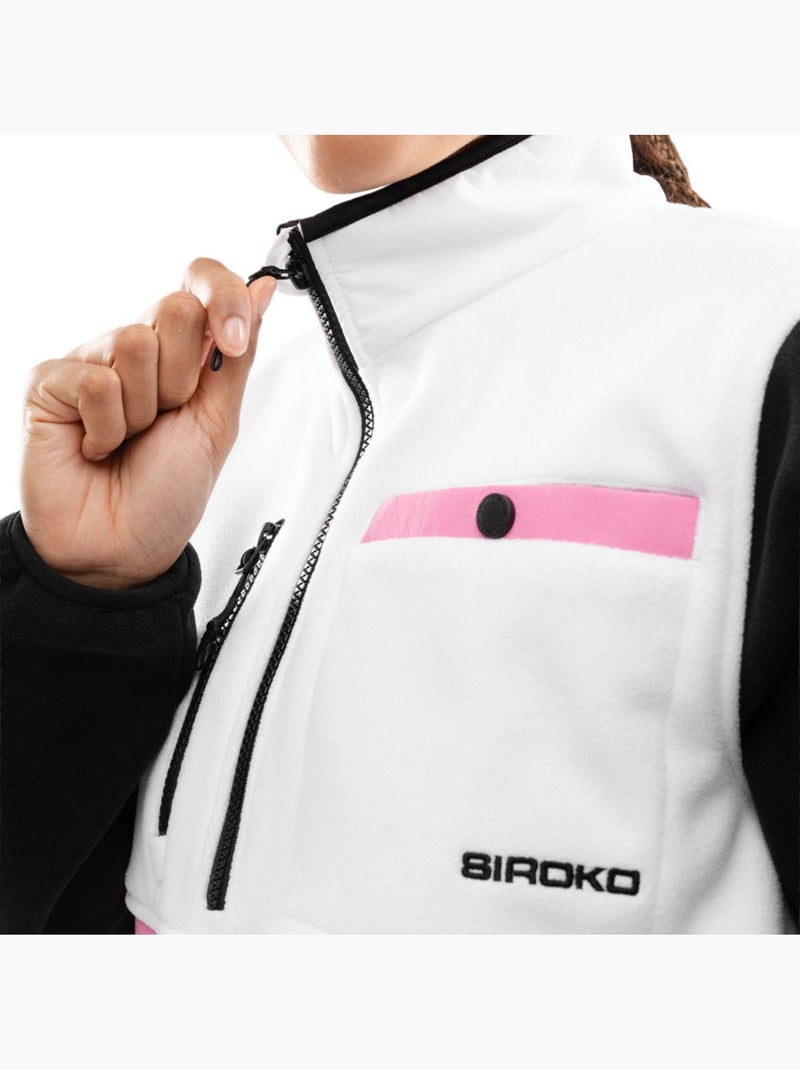 Pullover in pile a mezza zip donna donna vinicunca-w Bianco - Kiabi