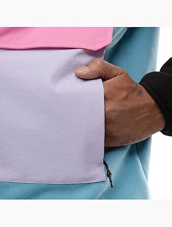 Pullover in pile a mezza zip uomo uomo vinicunca