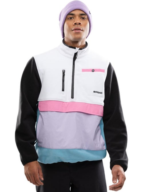 Pullover in pile a mezza zip uomo uomo vinicunca - Kiabi