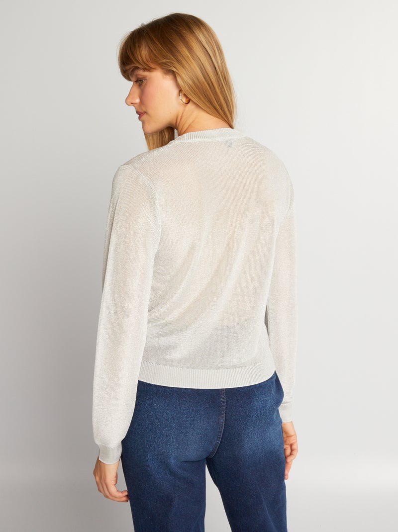 BOLF Donna Felpa Senza Cappuccio Maglia Manica Lunga Tempo Libero Sport Fitness Outdoor Basic Casual Style W01 Grafite S [A1A - Foto 10