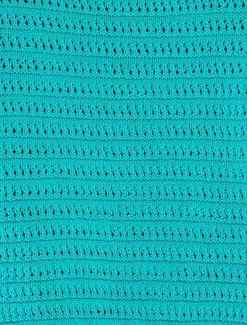 Pullover lavorato a maglia a maniche corte