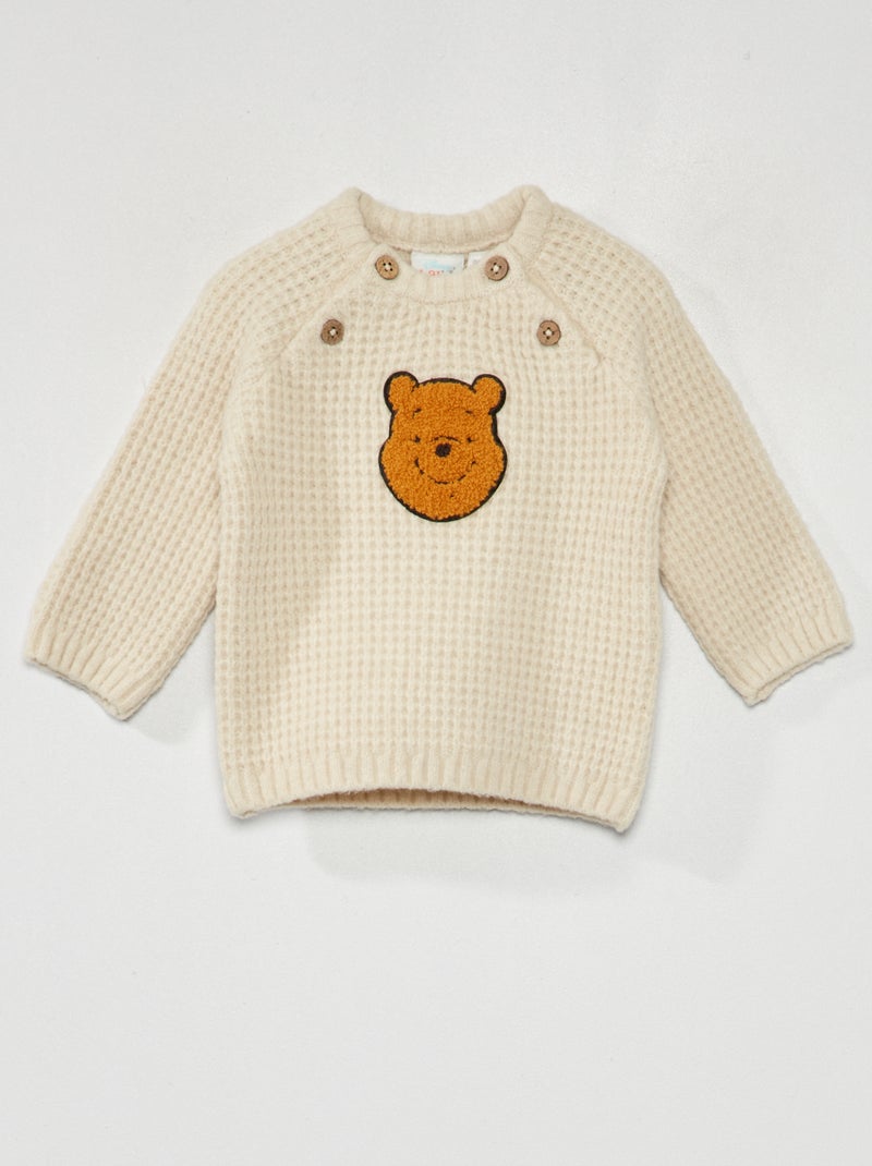 Pullover lavorato a maglia 'Disney' BEIGE - Kiabi