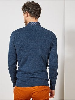 Pullover leggero collo a V - Kiabi