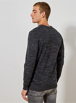 Pullover leggero collo a V - Kiabi