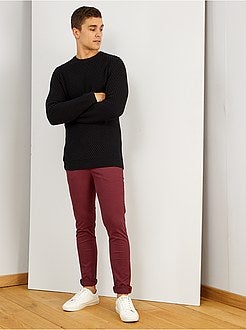 Uomo dalla S alla XXL - Pullover maglia a nido d'ape - Kiabi