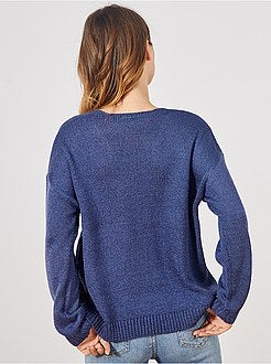 Pullover maglia bouclé - Kiabi