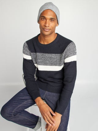 Pullover maglia color block 'Produkt'