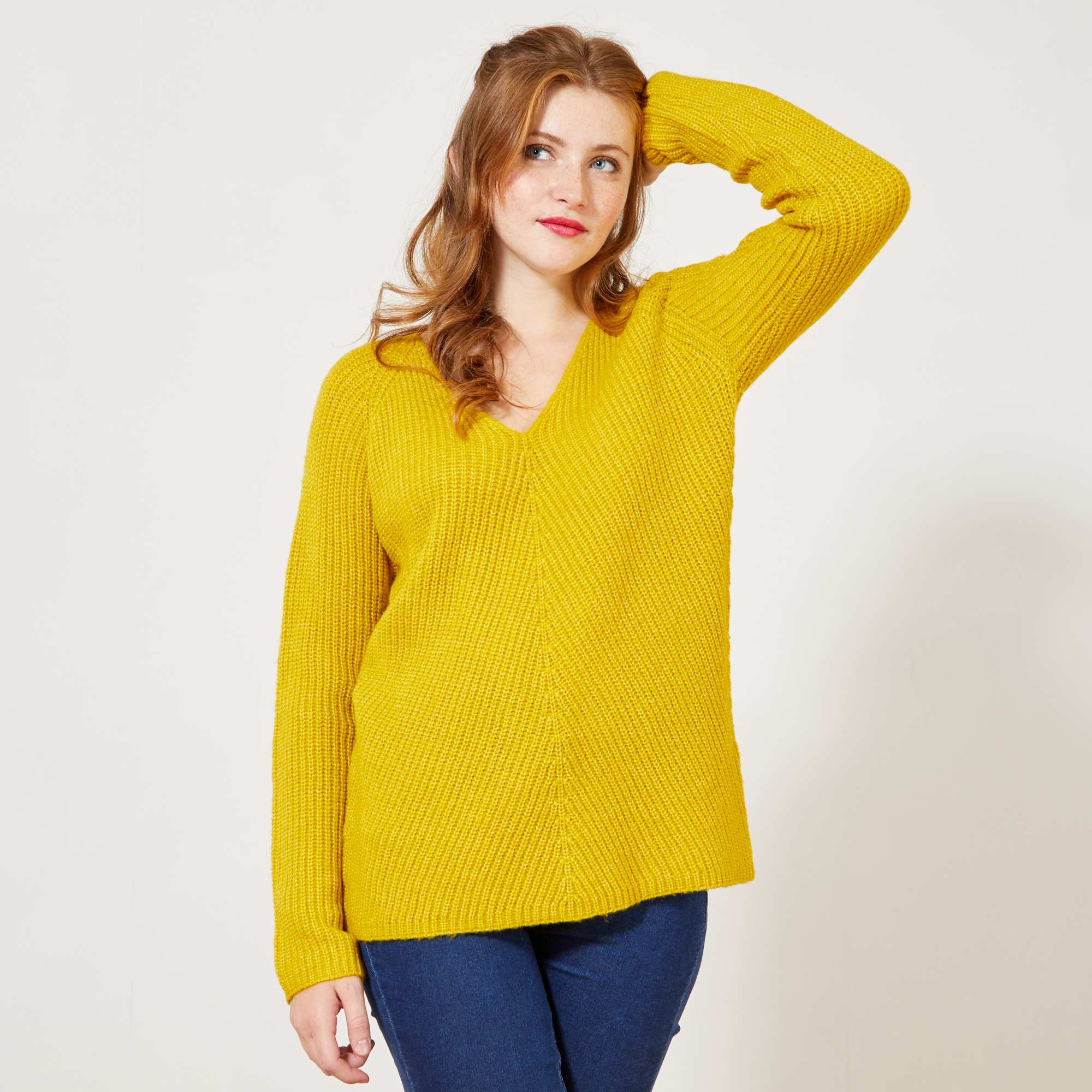 Tipi Di Pullover Con Maniche A Pipistrello 'JDY' KAKI