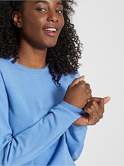 Pullover maglina tinta unita - Kiabi