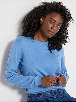 Pullover maglina tinta unita - Kiabi