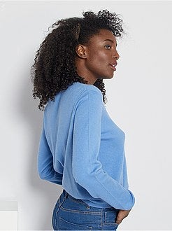 Pullover maglina tinta unita - Kiabi