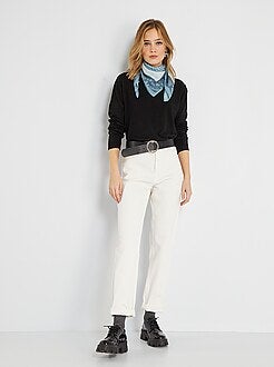 Pullover maglina tinta unita - Kiabi