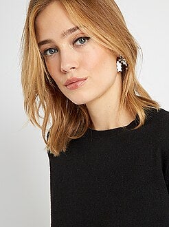 Pullover maglina tinta unita - Kiabi