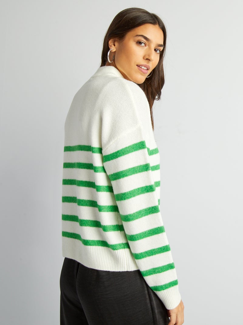 pullover donna bianco