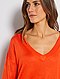     Pullover oversize collo a V vista 1
