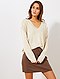     Pullover oversize collo a V vista 2
