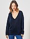     Pullover oversize collo a V vista 5
