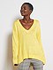     Pullover oversize collo a V vista 3
