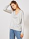     Pullover oversize collo a V vista 1
