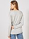     Pullover oversize collo a V vista 2
