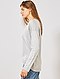     Pullover oversize collo a V vista 4
