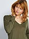     Pullover oversize collo a V vista 1
