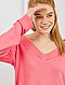     Pullover oversize collo a V vista 1
