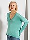     Pullover oversize collo a V vista 1
