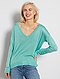     Pullover oversize collo a V vista 3
