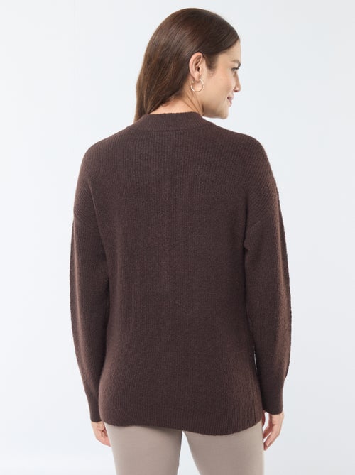 Pullover per l'allattamento con apertura con bottoni - Kiabi