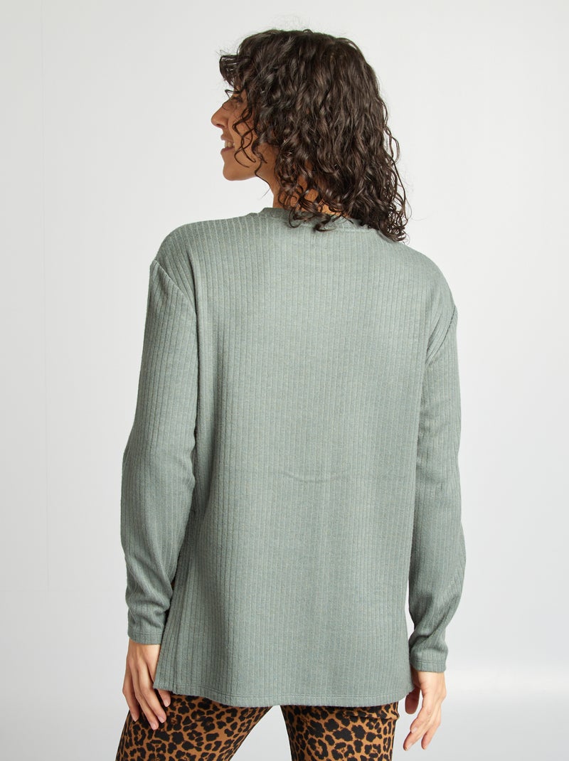 Pullover premaman a coste premaman VERDE - Kiabi