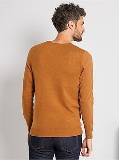 Pullover scollo a V - Kiabi