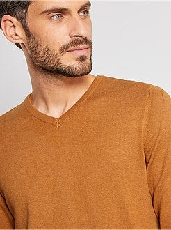 Pullover scollo a V - Kiabi