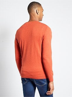 Pullover scollo a V - Kiabi