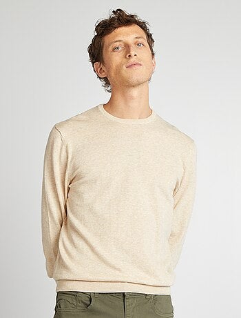 Pullover scollo tondo